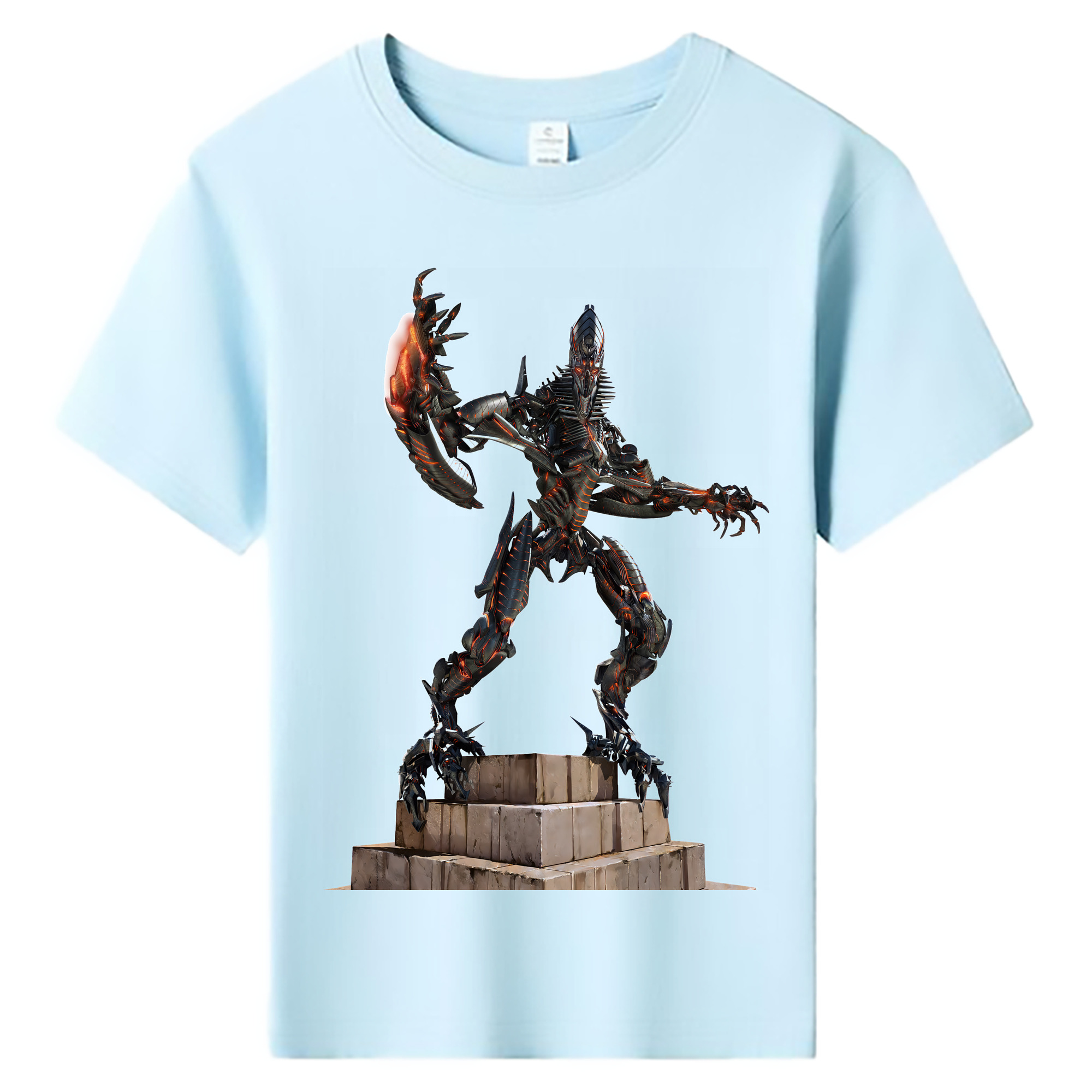 （画像用） Transformers トランスフォーマー 綿100％キッズTシャツ（フロントプリント）